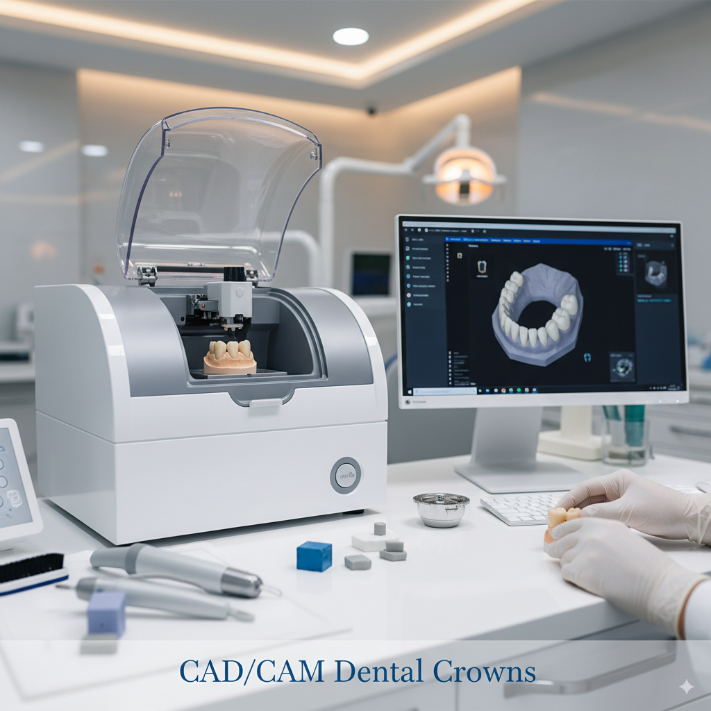 CAD/CAM Dental Crowns